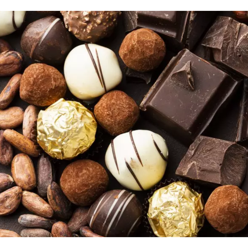 une sélection de chocolats raffinée